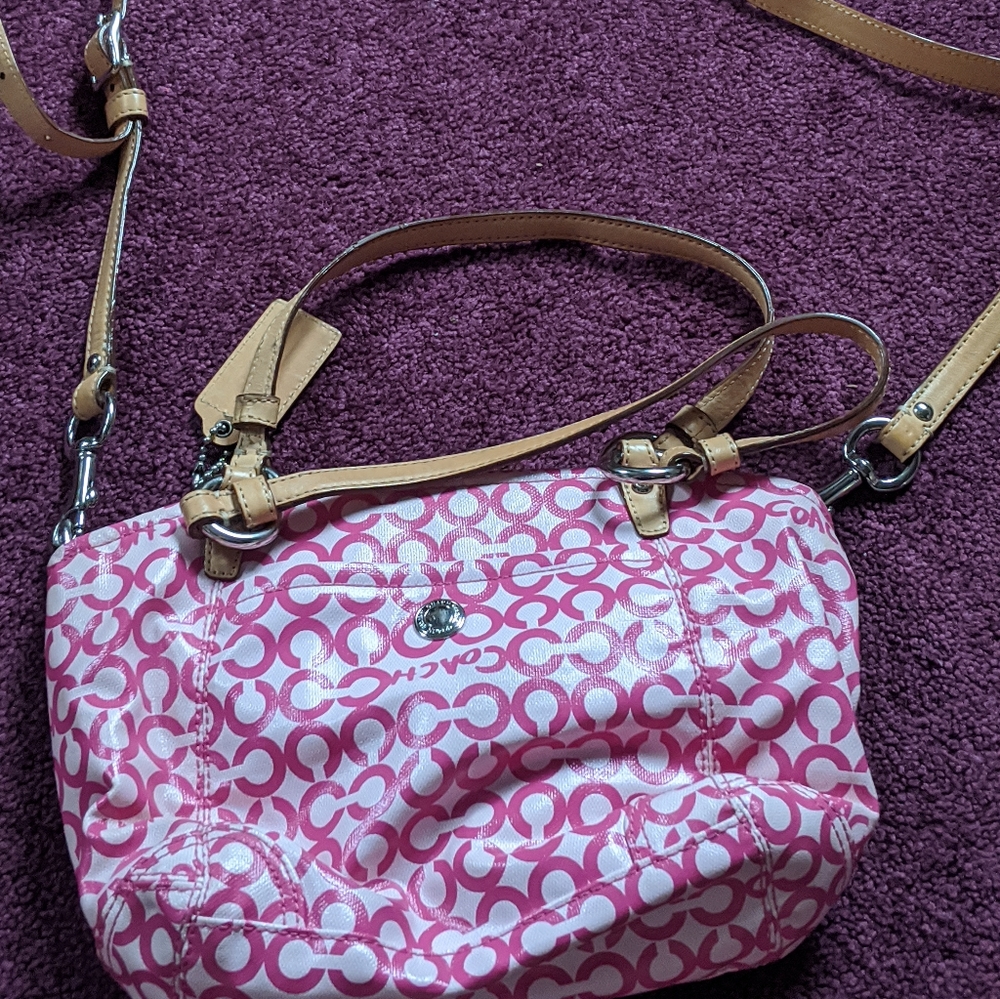 Coach Purse Pink